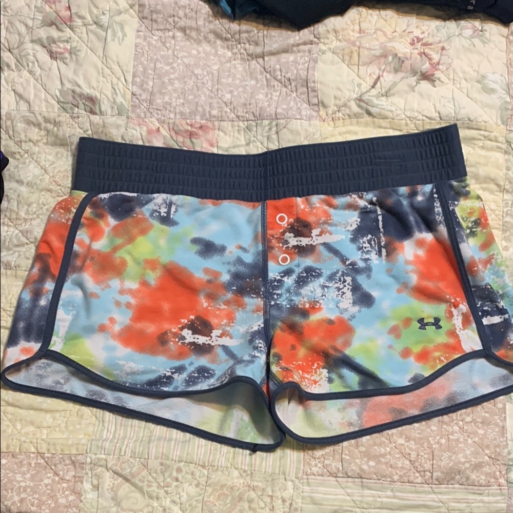 Under Armour Women's Multicolor Athletic Shorts